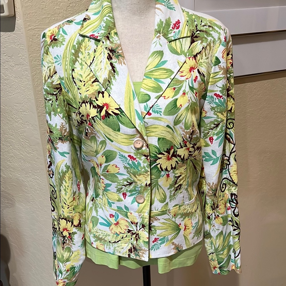 Coldwater Creek Floral Women's Jacket